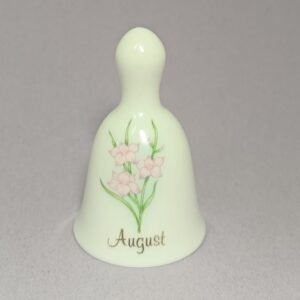 Russ Berrie mini porcelain birthday bell