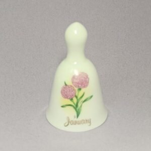 Russ Berrie mini porcelain birthday bell
