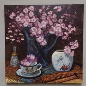 Pink Blossoms still life